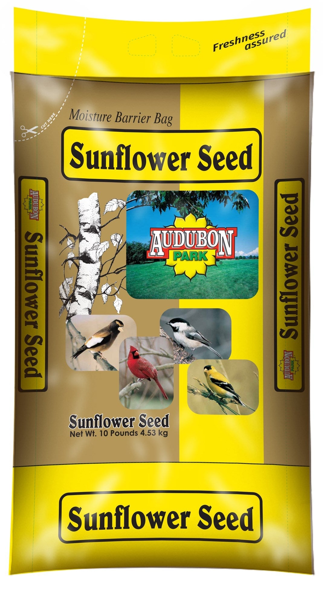 Audubon Park All Wild Birds Black Oil Sunflower Seed Wild Bird Food 10 lb