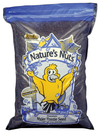 Nature's Nuts Premium Assorted Species Nyjer Seed Wild Bird Food 50 lb