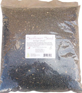 Sahuaro Seed Black Oil Sunflower Seed 10 Lbs.