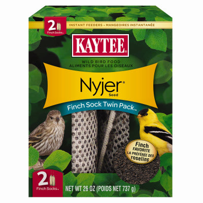 Kaytee Nyjer Finch 26 oz Mesh Finch Sock Bird Feeder