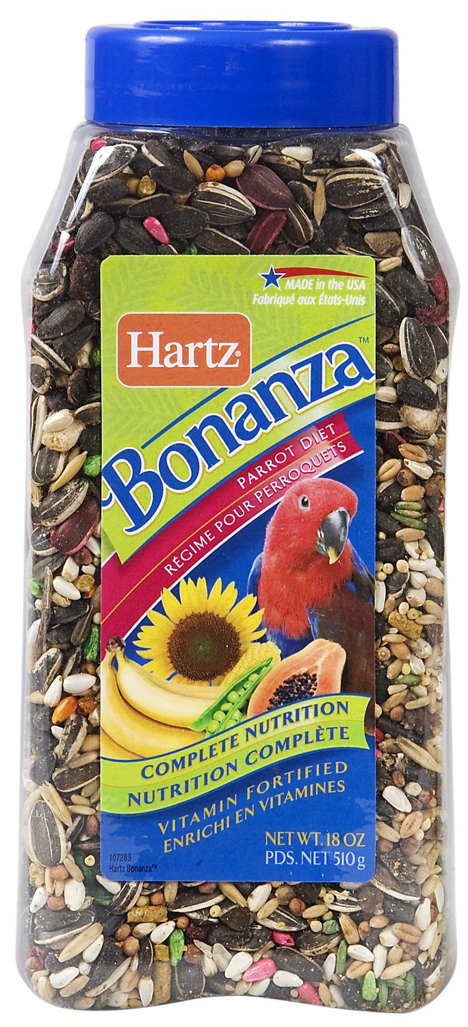 Hartz 91107 17.6 Oz Nutrition™ Bonanza™ Hookbill Paradise Nut Blend