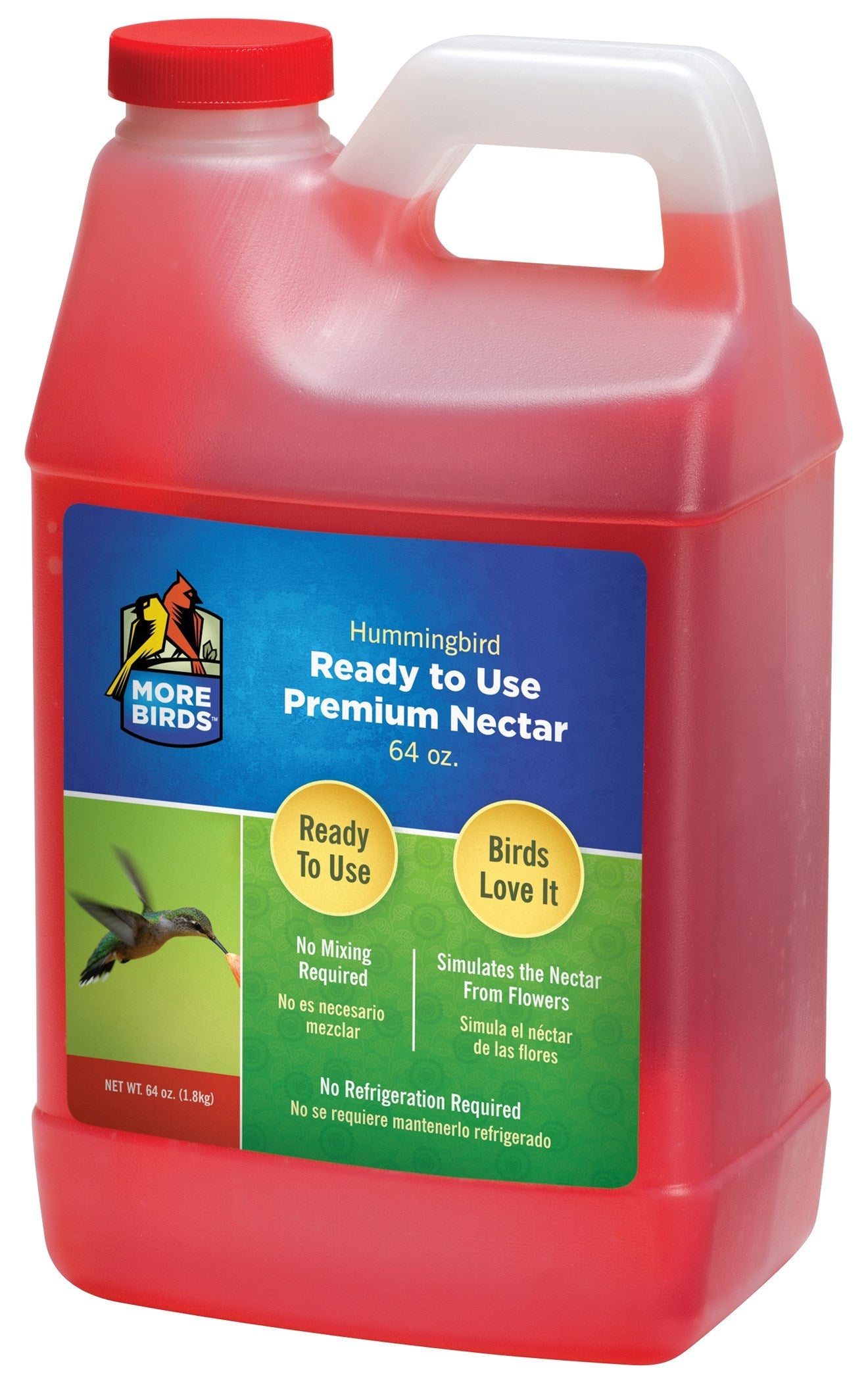 More Birds 55 64 Oz Premium Nectar Rtu  (Pack Of 4)