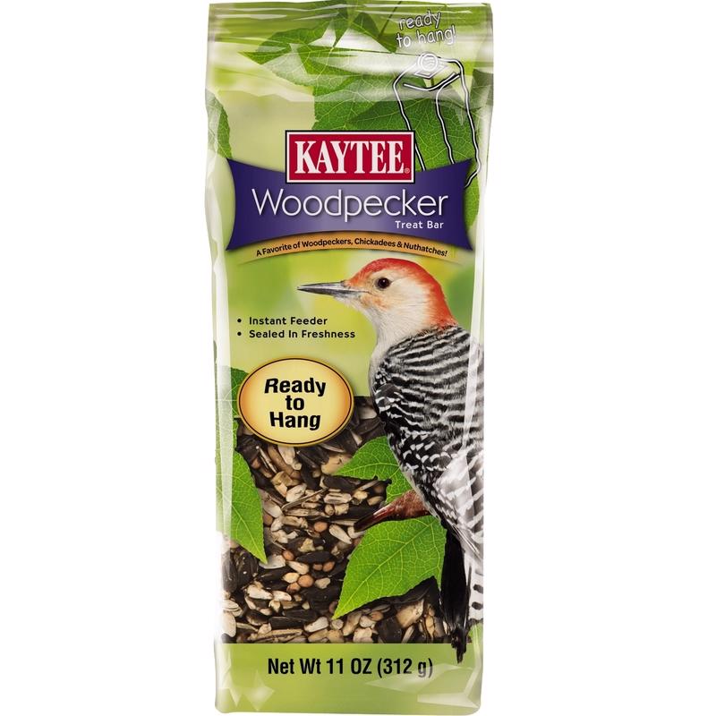 Kaytee Woodpecker Bar Sunflower Seed Wild Bird Energy Treat Bar 11 oz.