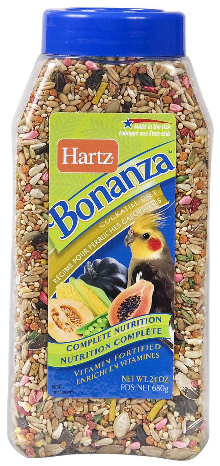 Hartz 91106 23 Oz Nutrition™ Bonanza™ Gourmet Cockatiel Diet