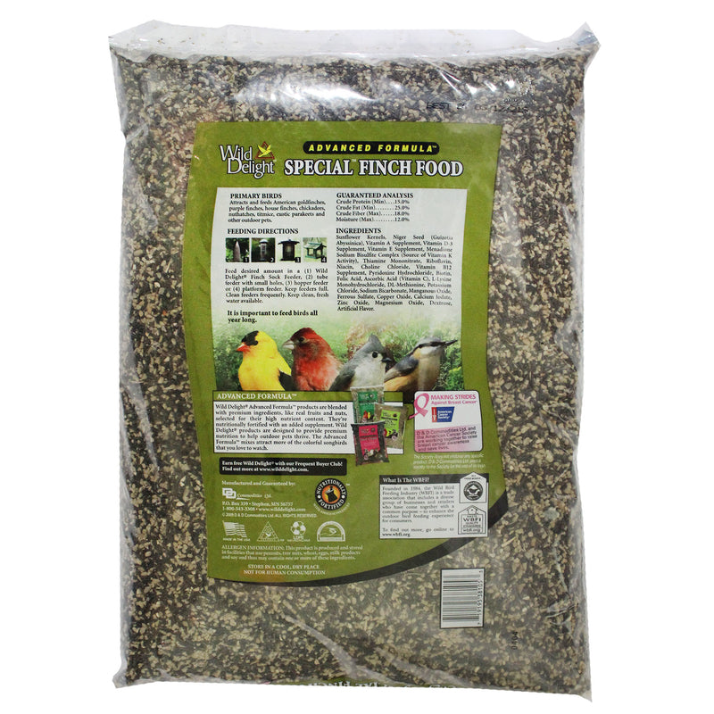 Wild Delight Special Finch Finches Sunflower Kernels Wild Bird Food 5 lb