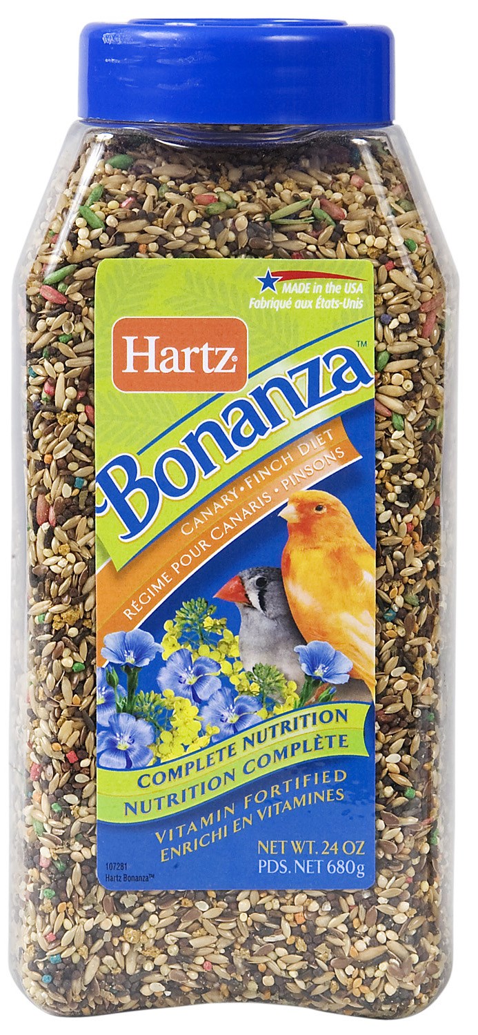 Hartz 96986 24 Oz Bonanza™ Canary & Finch Gourmet Diet