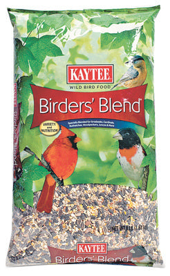 Kaytee Birders Blend Songbird Black Oil Sunflower Seed Wild Bird Food 8 lb