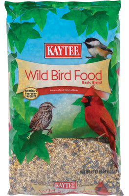 Kaytee Basic Blend Songbird Grain Products Wild Bird Food 10 lb (Pack of 4)