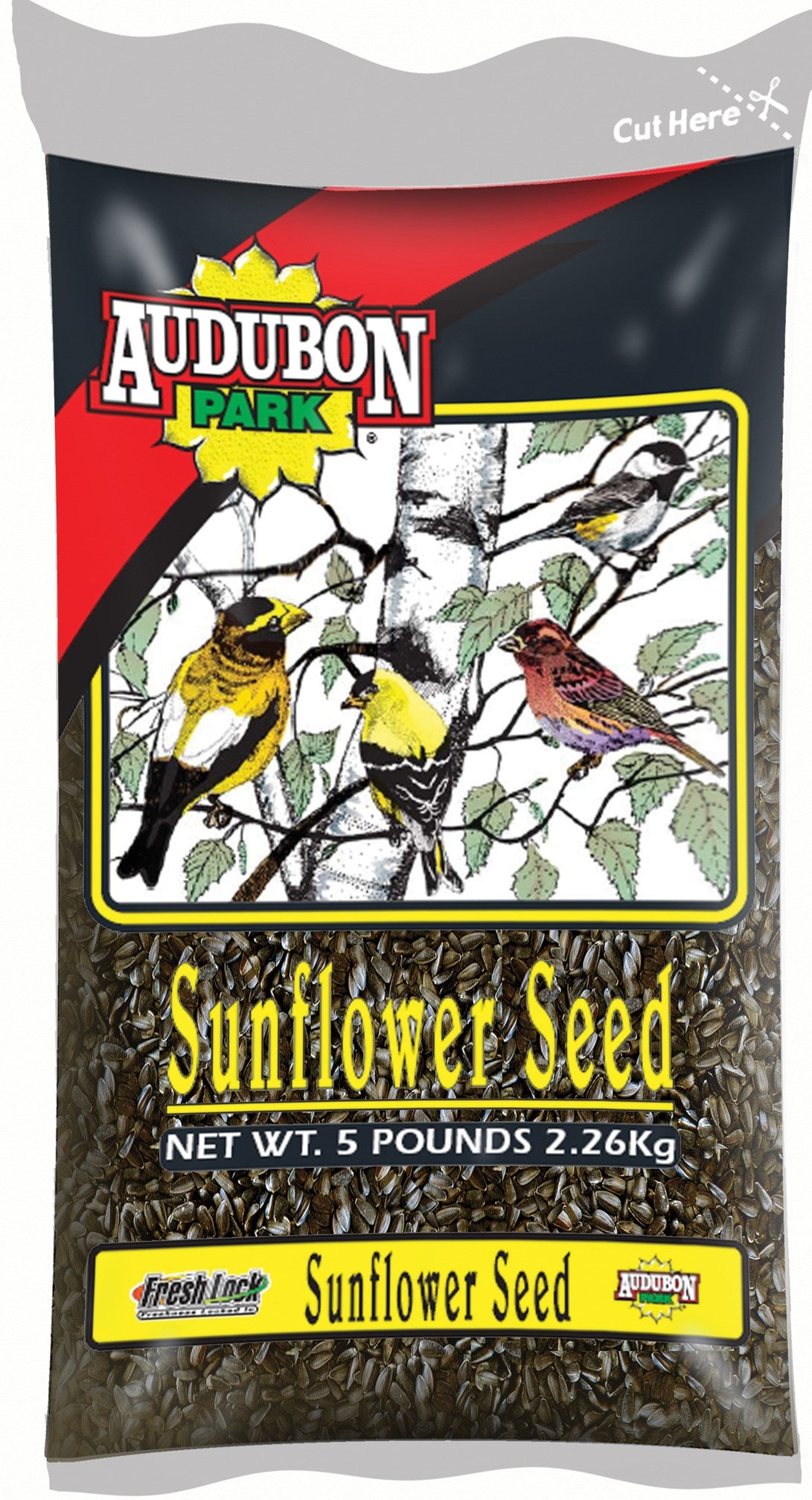 Audubon Park 12259 5 Lbs Birch Barrier Sunflower Seed (Pack of 6)