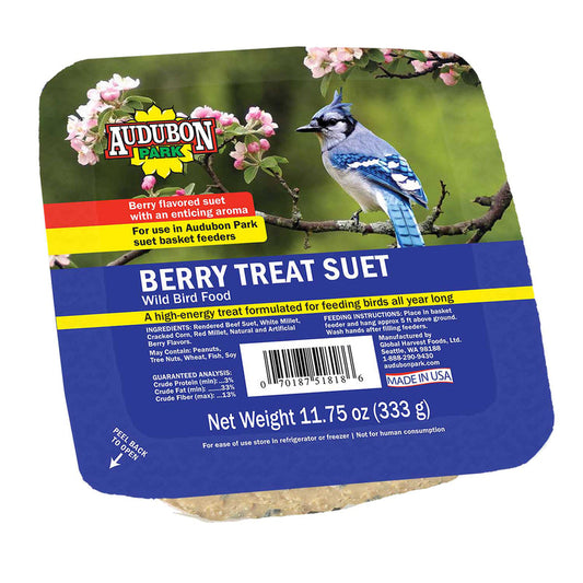 Audubon Park 51818 11 Oz Berry Audubon Park Suet Cakes (Pack of 12)