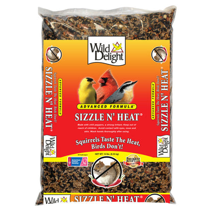 Wild Delight Sizzle N Heat Songbird Wild Bird Food Sunflower Kernels 14 lb. (Pack of 3)