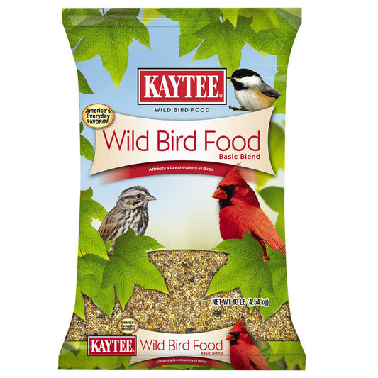 Kaytee Basic Blend Songbird Grain Products Wild Bird Food 10 lb