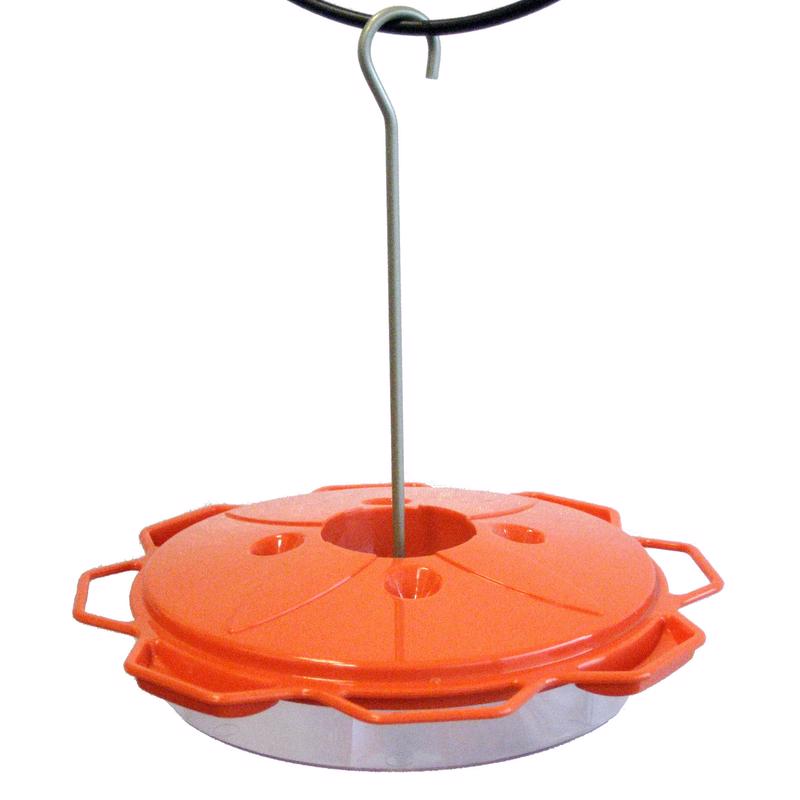 Audubon 8-Ports & 4-Built-In Stations Dishwater Safe Classic Oriole Feeder 12 oz. Nectar Capacity