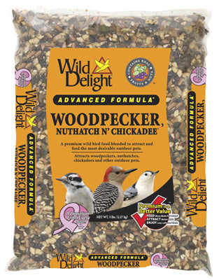 Wild Delight Woodpecker Sunflower Seeds Wild Bird Food 5 lb